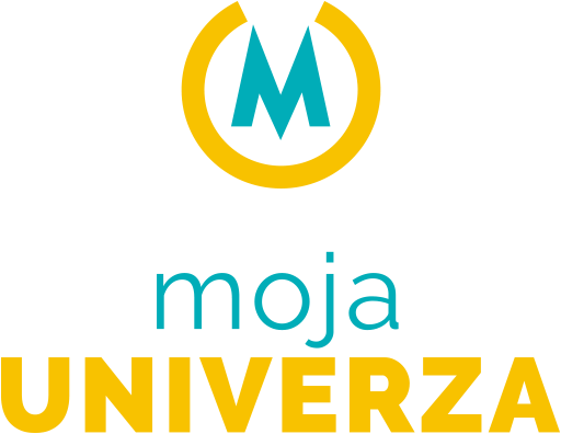 logotip moja univerza z napisom